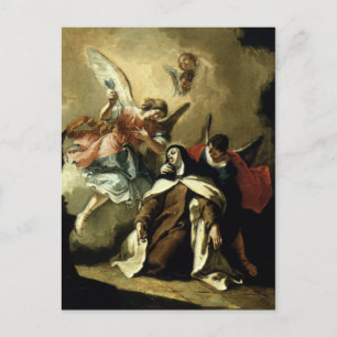 The Fascination of St Therese - Fontebasso Postcard