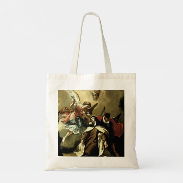 The Fascination of St Therese - Fontebasso Tote Bag (Back)
