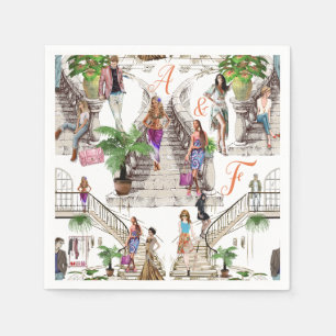 The Fashion Designers Napkins