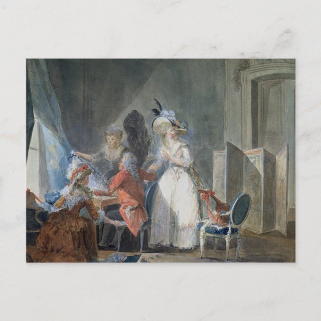 The Fashion Seller Postcard (Front)