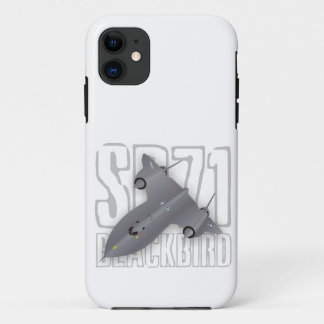 The fastest supersonic spy plane: SR-71 Blackbird iPhone 11 Case