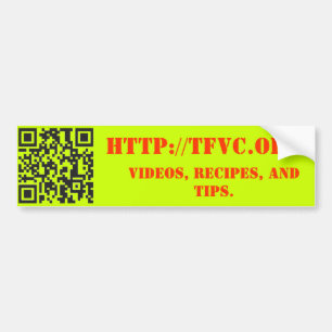 The Fat Vegan Chef promotional sticker
