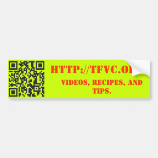 The Fat Vegan Chef promotional sticker