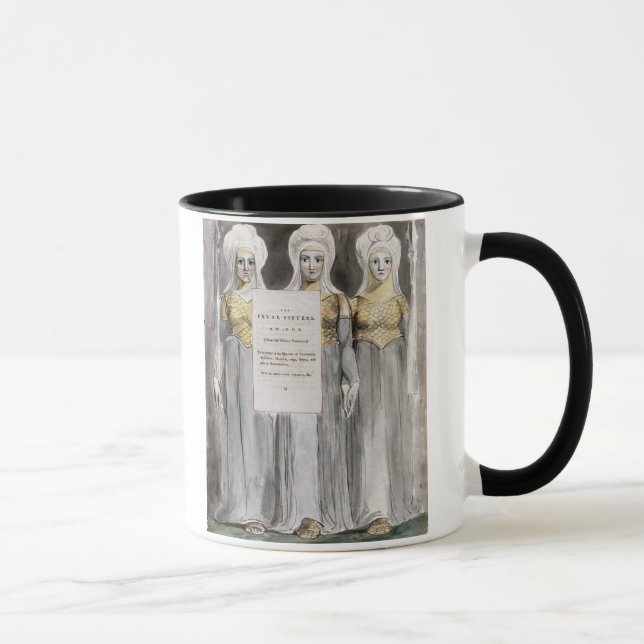 The Fatal Sisters, design 67 from 'The Poems of Th Mug (Right)