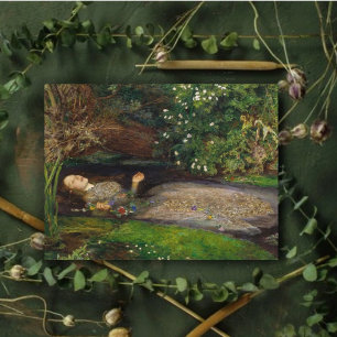 The Fate of Ophelia Postcard