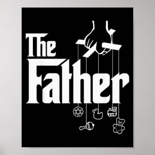 The Father! First Time Father's Day, New Dad Gift Poster