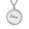 The Fault in Our Stars "Okay" Necklace.