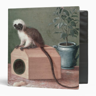 The Favourite Monkey of Carl Linnaeus 3 Ring Binder