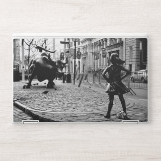 The Fearless Girl HP Laptop Skin
