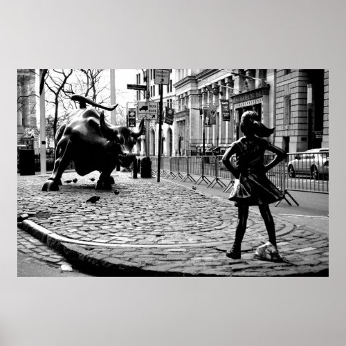 The Fearless Girl Poster