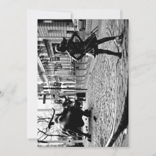 The Fearless Girl Thank You Card
