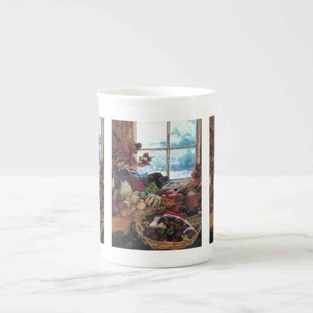 The Feast - Bone China Mug (Front)