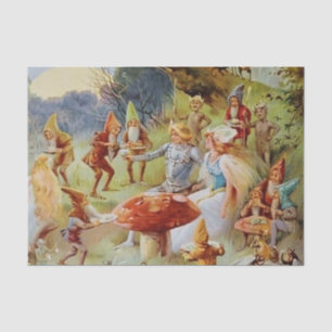 “The Feast” Fairy Art By E S Hardy Tissue Paper