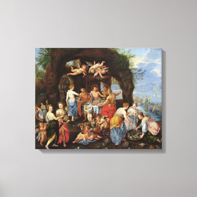 The Feast of the Gods Canvas Print (Front)