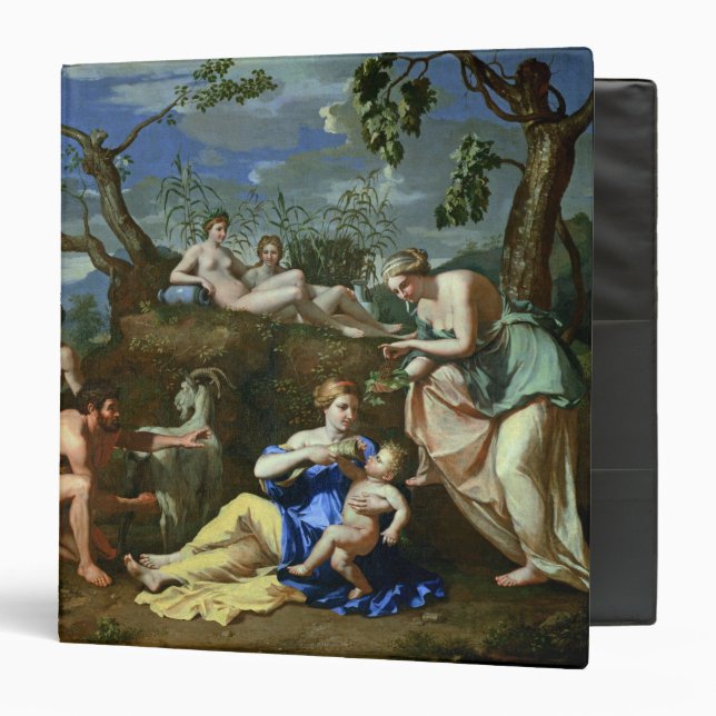 The Feeding of the Child Jupiter, c.1640 3 Ring Binder (Front/Inside)