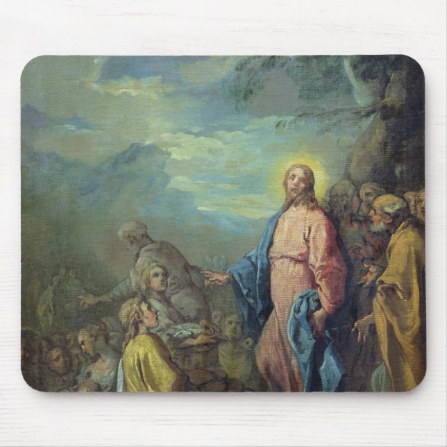 The Feeding of the Five Thousand, before 1733 Mouse Pad (Front)
