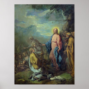The Feeding of the Five Thousand, before 1733 Poster