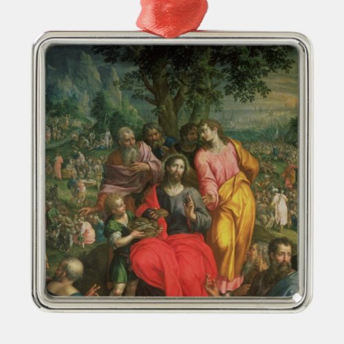 The Feeding of the Five Thousand c1590 Metal Ornament