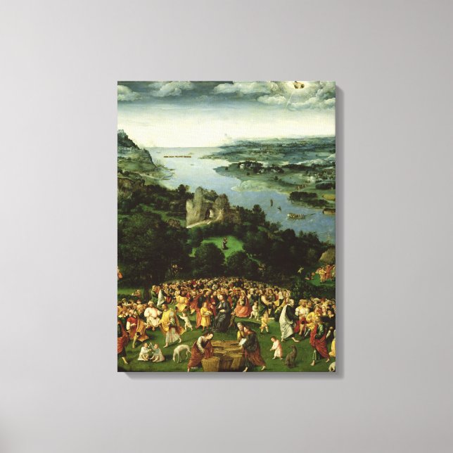The Feeding of the Five Thousand Canvas Print (Front)