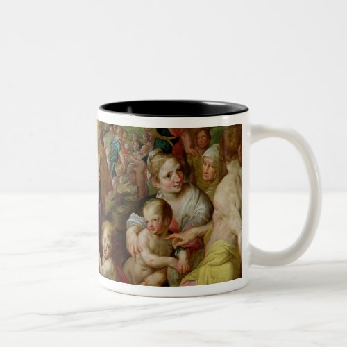 The Feeding of the Five Thousand Two_Tone Coffee Mug