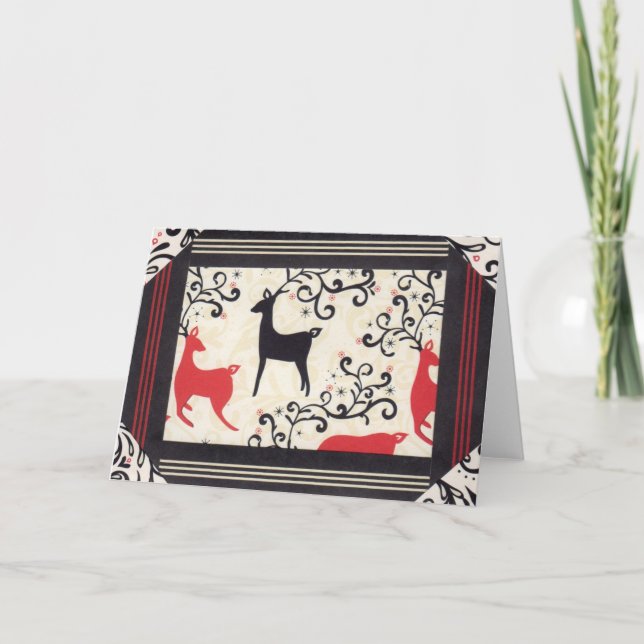 The Feel of Christmas Holiday Card (Front)