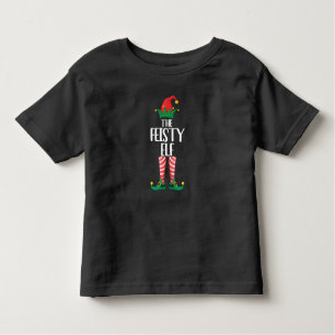 The Feisty Elf Family Matching Group Christmas Gif Toddler T-shirt