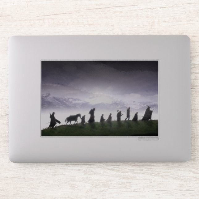 The Fellowship of the Ring Sticker (Computer)