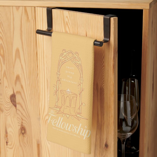 The Fellowship - Small Group, Big Adventure Kitchen Towel (Thirds Fold)