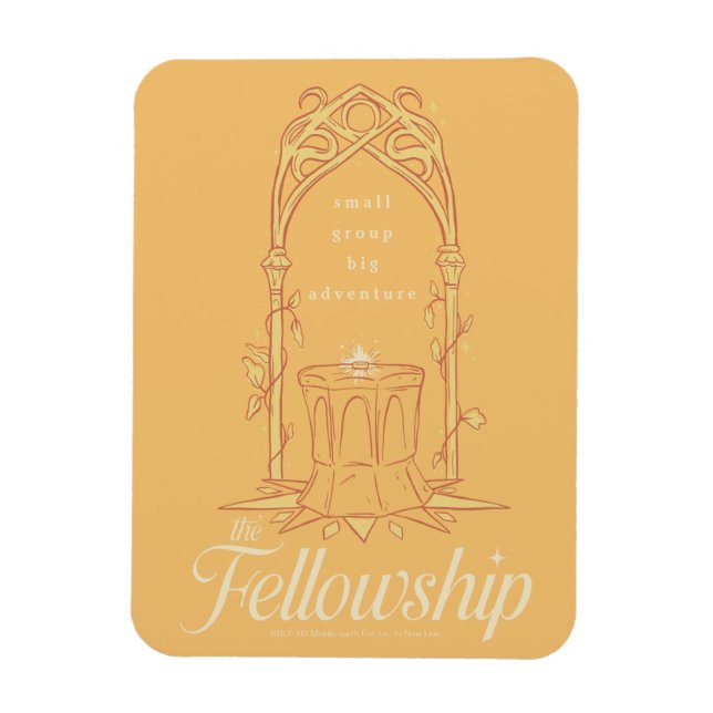 The Fellowship - Small Group, Big Adventure Magnet (Vertical)