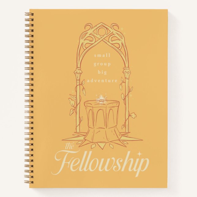 The Fellowship - Small Group, Big Adventure Notebook (Front)