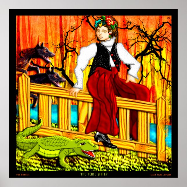 The Fence Sitter Poster (Front)