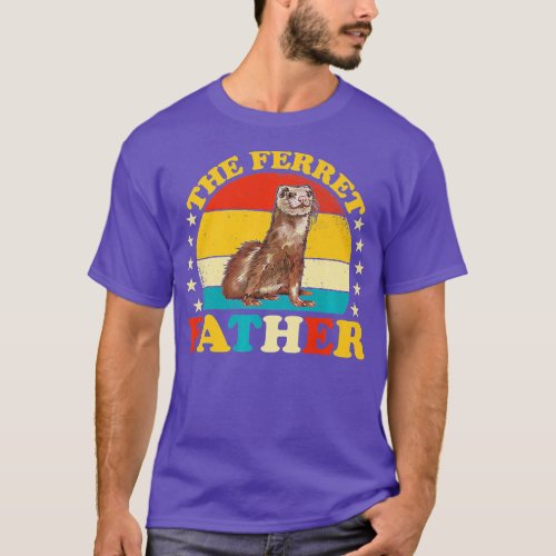The Ferret Father Coolest Ferret Dad Ever T_Shirt