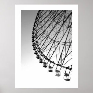 The Ferris Wheel: Tokyo, Japan Poster