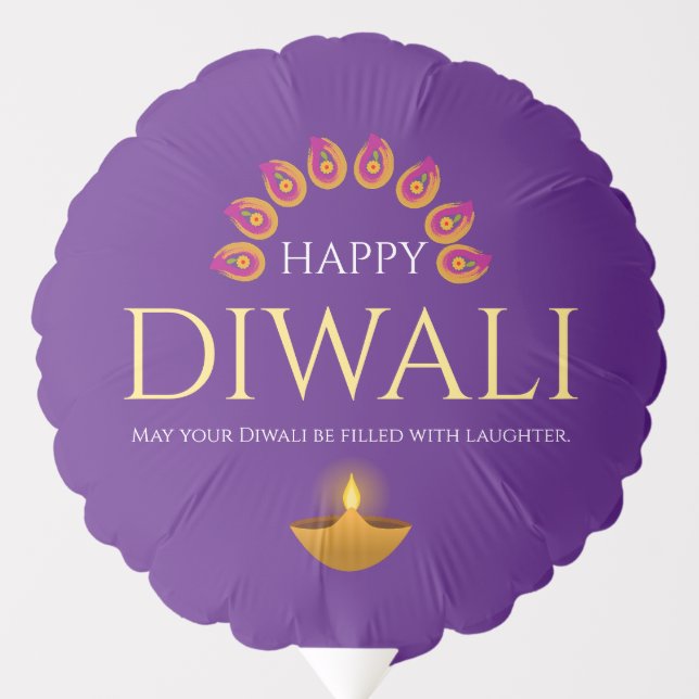 The Festival of Lights Diwali Hindu Balloon (Front)