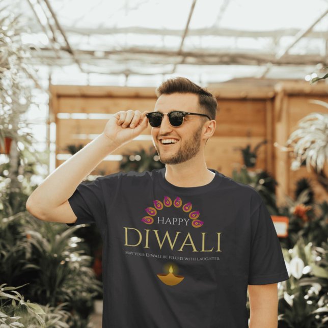 The Festival of Lights Diwali Hindu Men T-Shirt (Creator Uploaded)