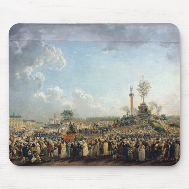 The Festival of the Supreme Being Mouse Pad (Front)