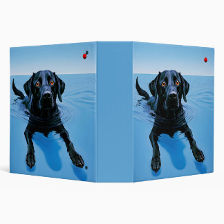 "The Fetcher's Dream" Adorable Friend 3 Ring Binder