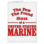 The Few The Proud Son Of A United States Marine (Front)