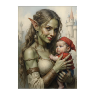 The Fey Madonna Acrylic Print