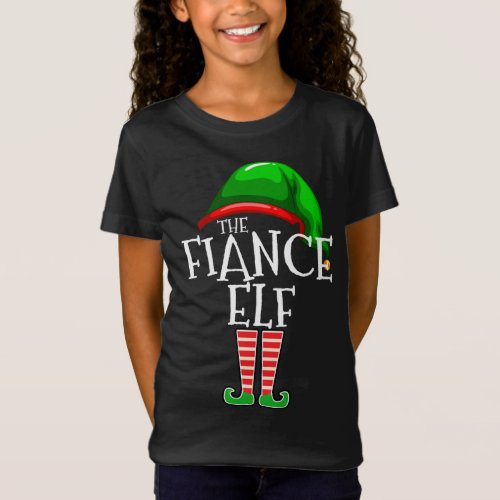 The Fiance Elf Matching Family Christmas Gifts Eng T_Shirt