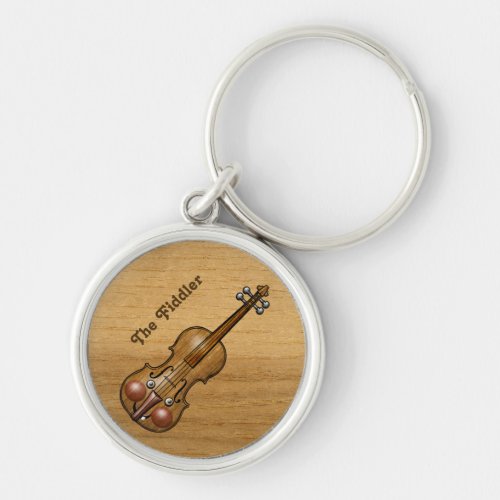 The Fiddler Violin Keychain