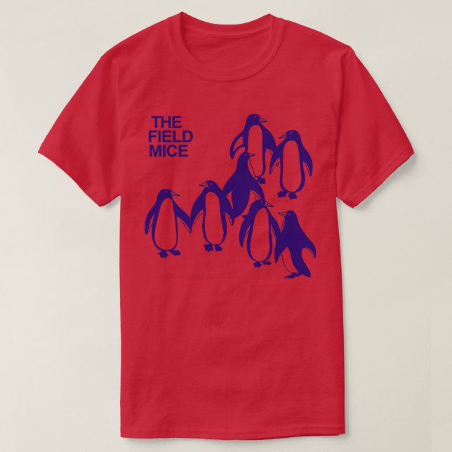 The Field Mice Sensitive Sarah Records T-Shirt (Design Front)