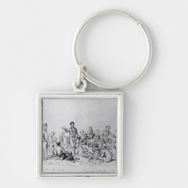 The Field Preacher, 1837 Keychain (Front)