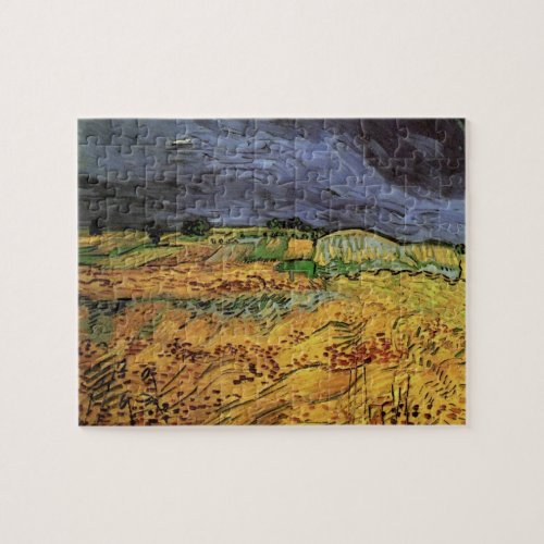 The Fields by Vincent van Gogh Jigsaw Puzzle