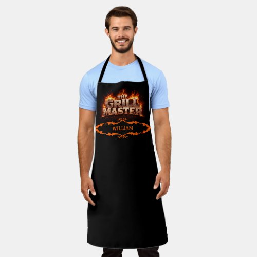The Fiery Grillmaster Apron