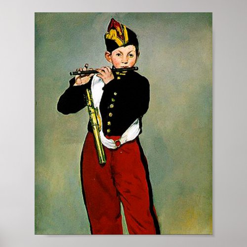 The Fife Player by douard Manet Poster