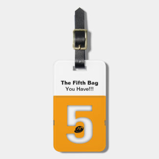 The Fifth Bag Custom Monogram Travel Luggage Tag
