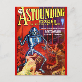 The Fifth Dimensional Catapult! Postcard