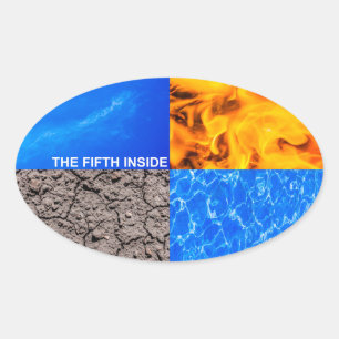 The Fifth Inside Oval Sticker
