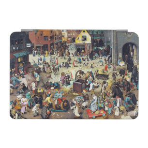 The Fight Between Carnival and Lent, Bruegel iPad Mini Cover